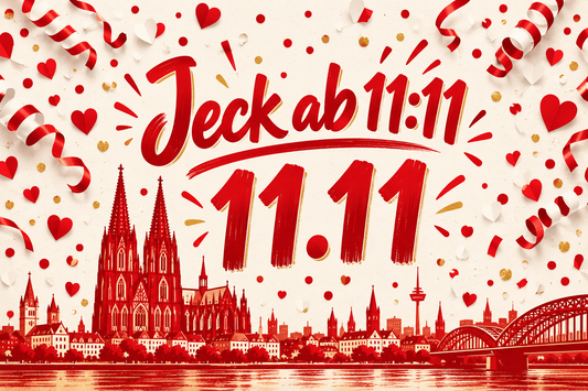 Kölle, wir sind bereit! Unsere 11.11.-Kollektion ist da 🎉❤️🤍