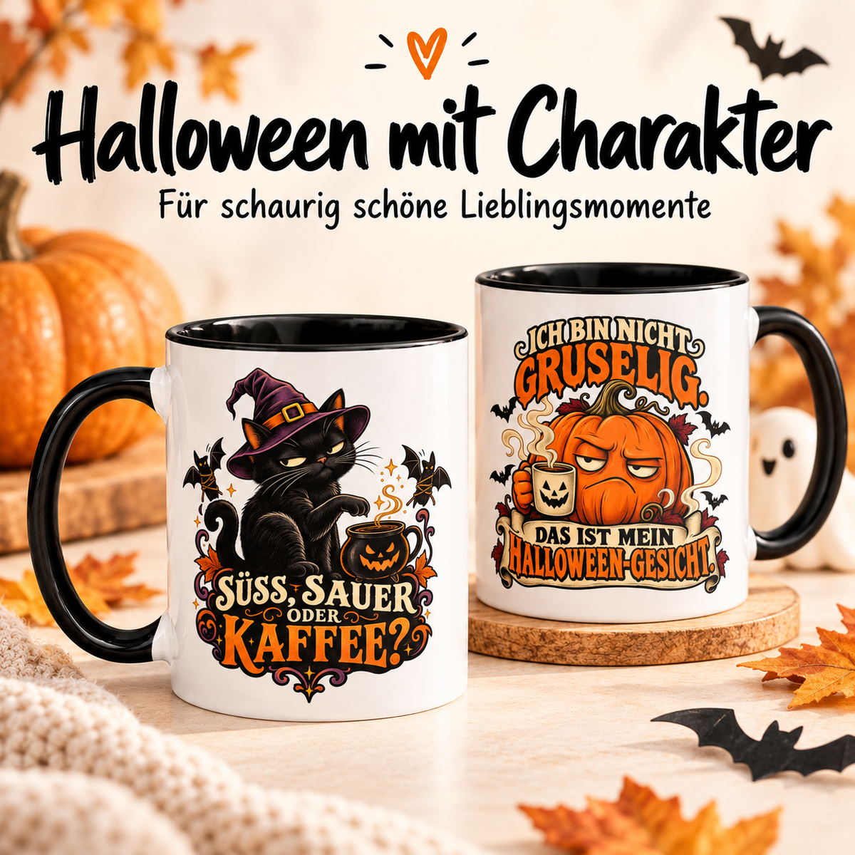 Halloween mit Charakter 🎃