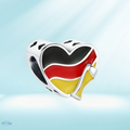 Schmuckanhänger Deutschlandfarben zur WM 2026