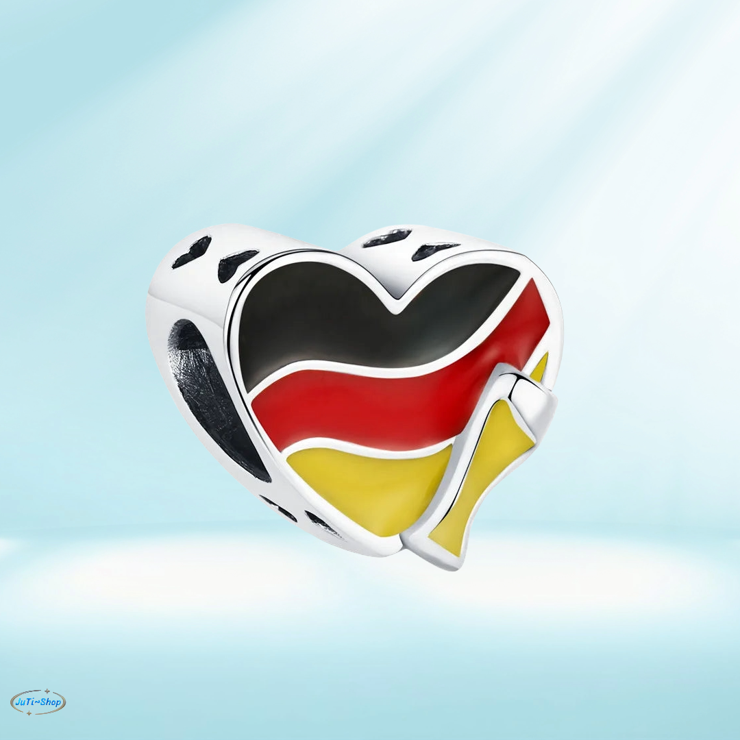 Schmuckanhänger Deutschlandfarben zur WM 2026