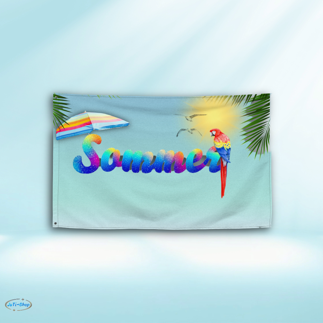 Fahne Sommer