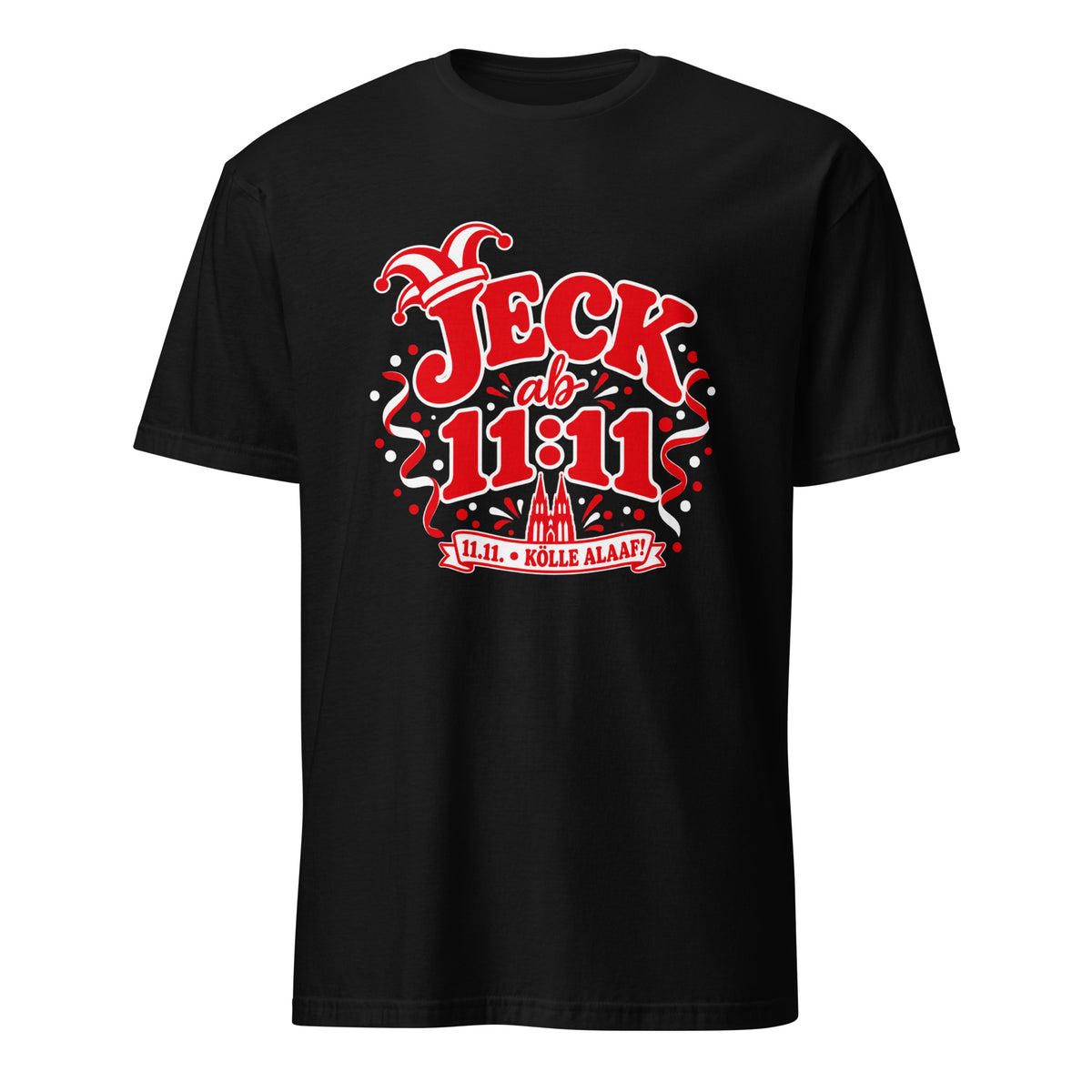 Karnevals-T-Shirt „Jeck ab 11:11“ – Kölle Alaaf!