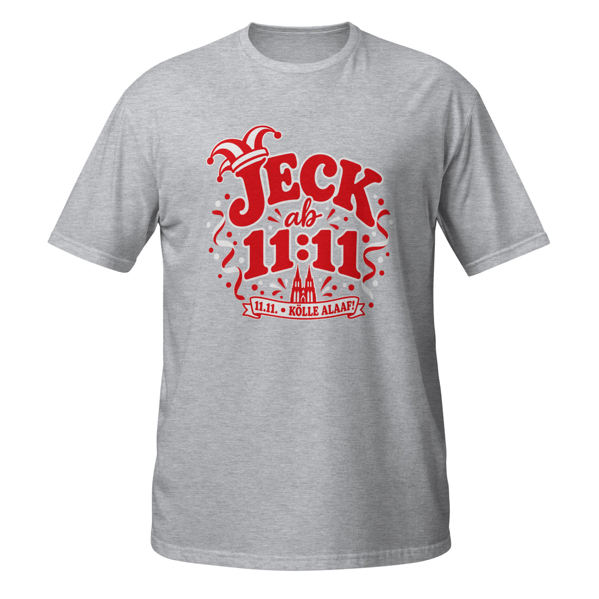 Karnevals-T-Shirt „Jeck ab 11:11“ – Kölle Alaaf!