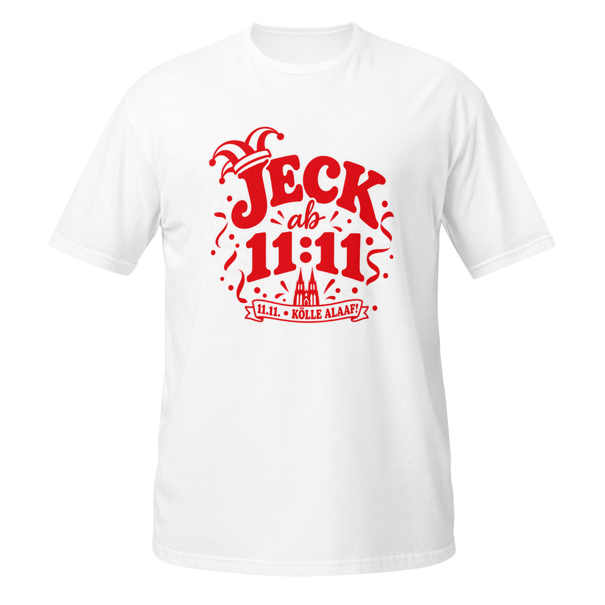 Karnevals-T-Shirt „Jeck ab 11:11“ – Kölle Alaaf!