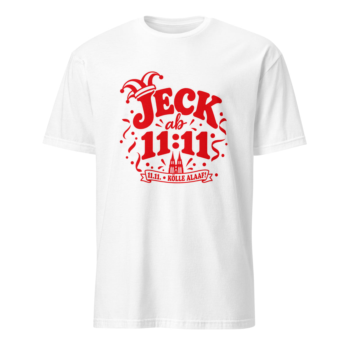 Karnevals-T-Shirt „Jeck ab 11:11“ – Kölle Alaaf!
