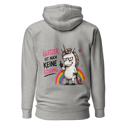 ✨ Glitzerrotz – „Glitzer ist auch keine Lösung“ | Hoodie