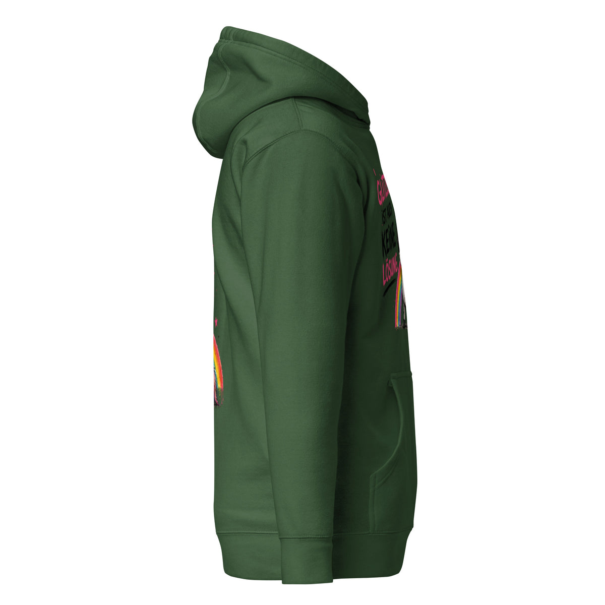 ✨ Glitzerrotz – „Glitzer ist auch keine Lösung“ | Hoodie