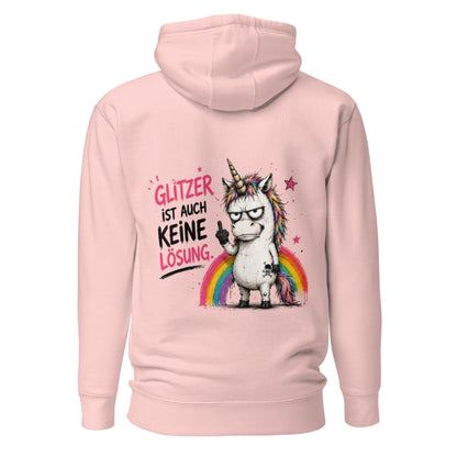 ✨ Glitzerrotz – „Glitzer ist auch keine Lösung“ | Hoodie