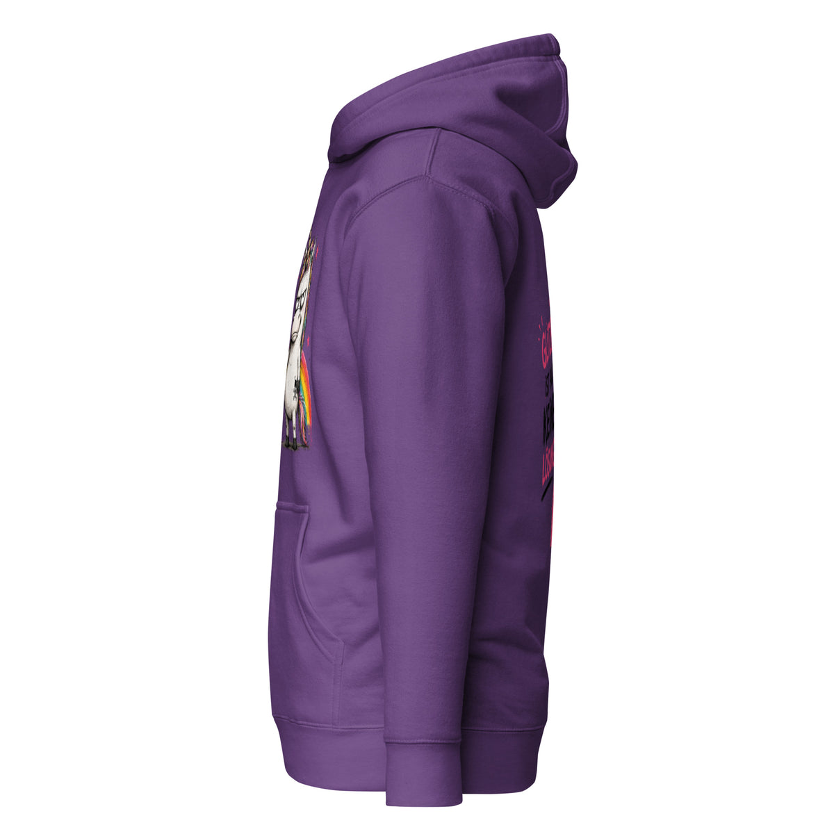 ✨ Glitzerrotz – „Glitzer ist auch keine Lösung“ | Hoodie