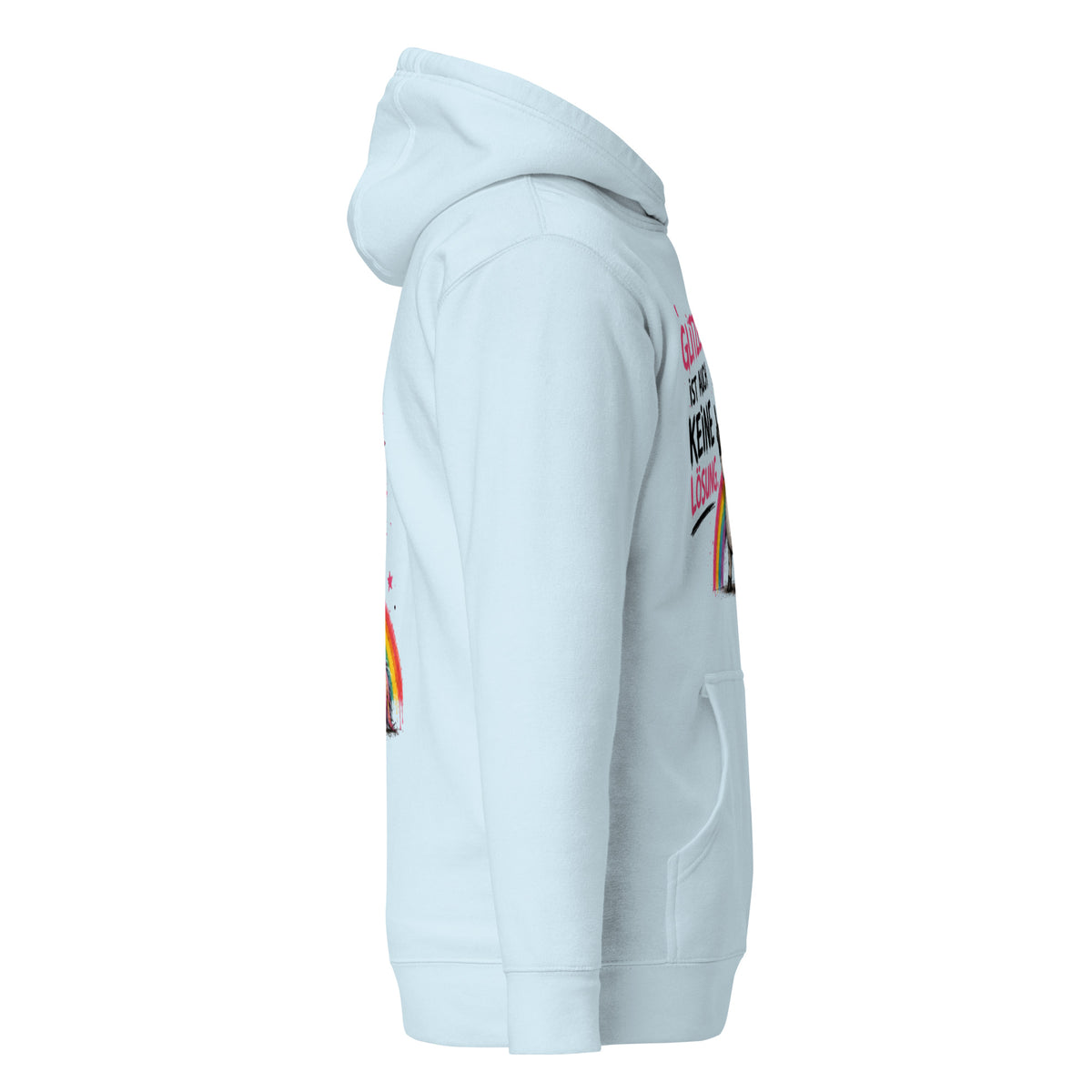 ✨ Glitzerrotz – „Glitzer ist auch keine Lösung“ | Hoodie