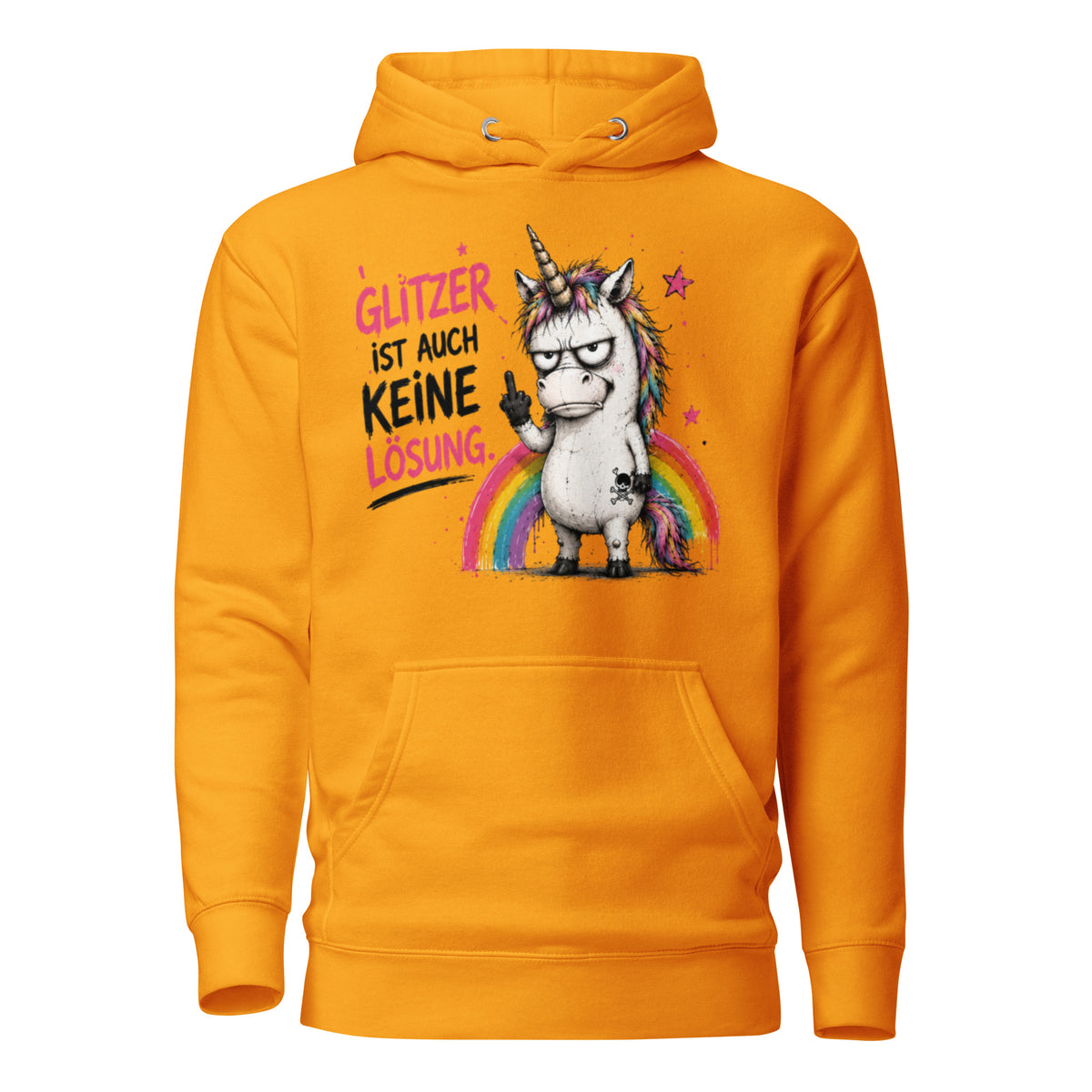 ✨ Glitzerrotz – „Glitzer ist auch keine Lösung“ | Hoodie