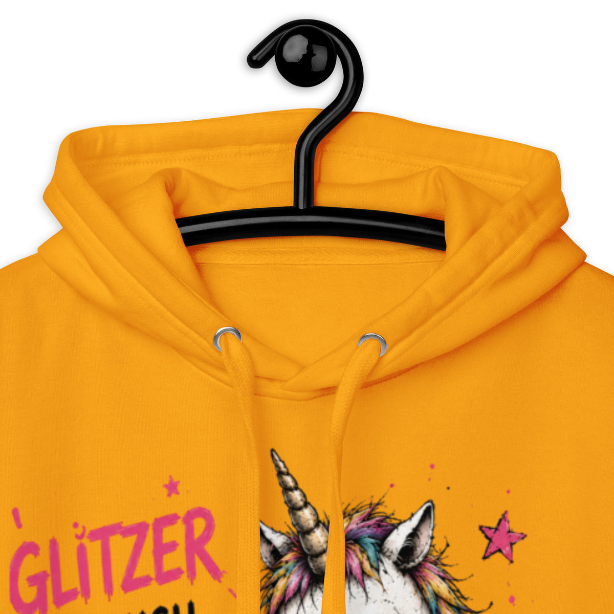 ✨ Glitzerrotz – „Glitzer ist auch keine Lösung“ | Hoodie
