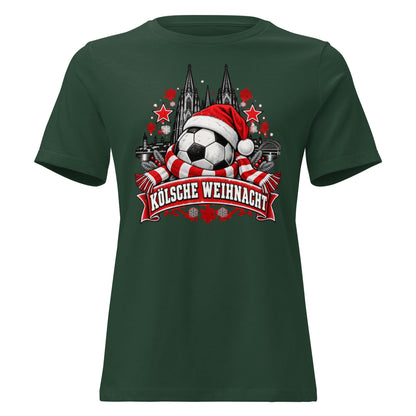 Weihnachts-T-Shirt „Kölsche Weihnacht“ – Weihnachten mit kölschem Hätz