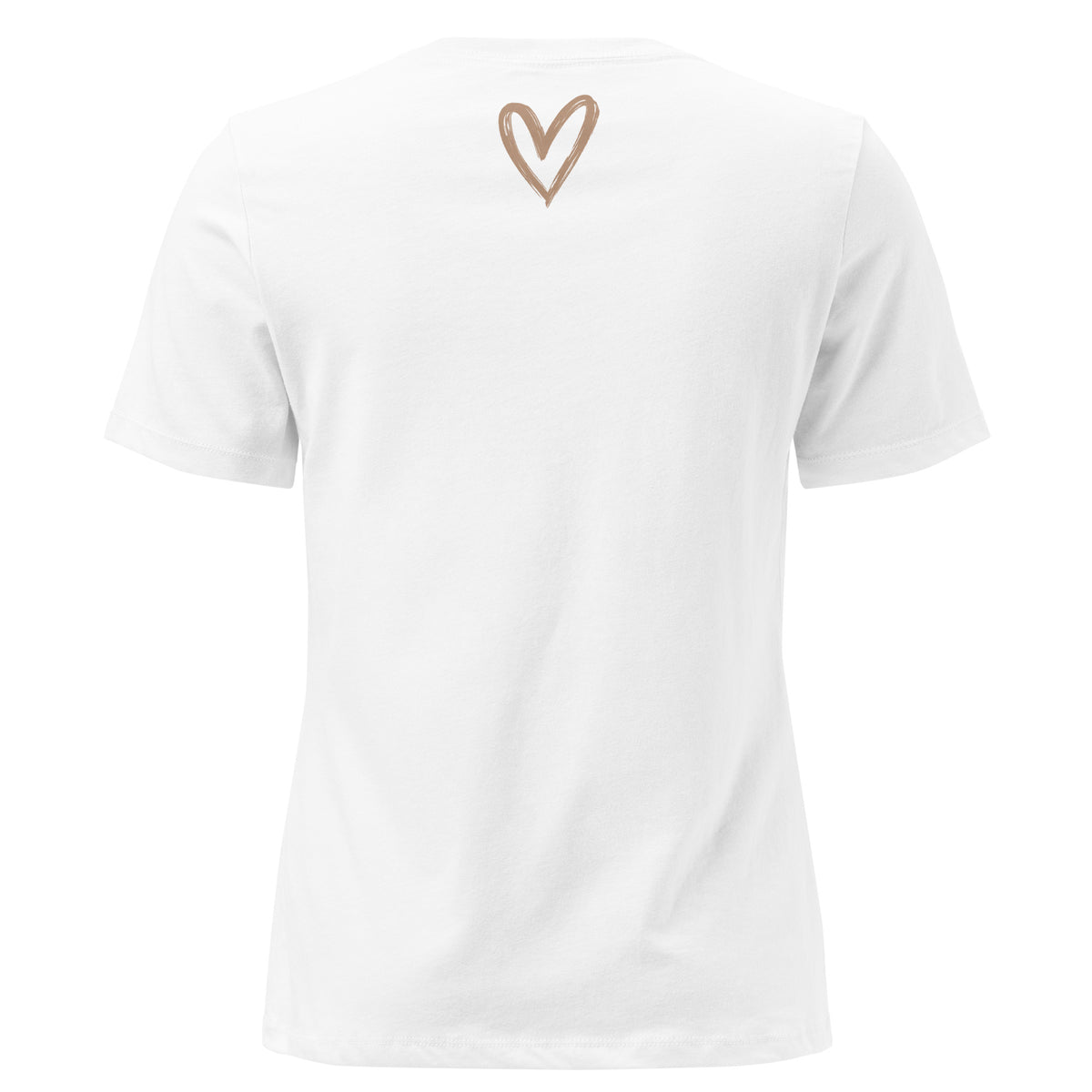 Damen T-Shirt „Love Life Moments“ – Statement Shirt mit Herz