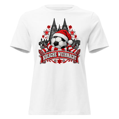Weihnachts-T-Shirt „Kölsche Weihnacht“ – Weihnachten mit kölschem Hätz